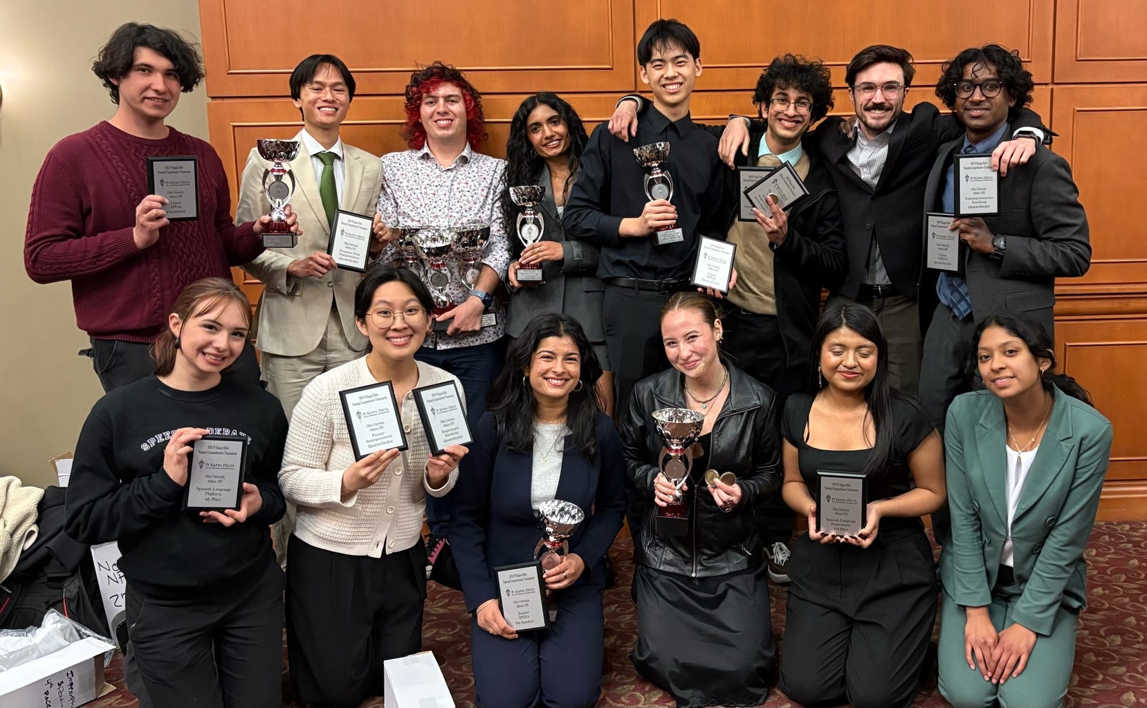 Group holding awards